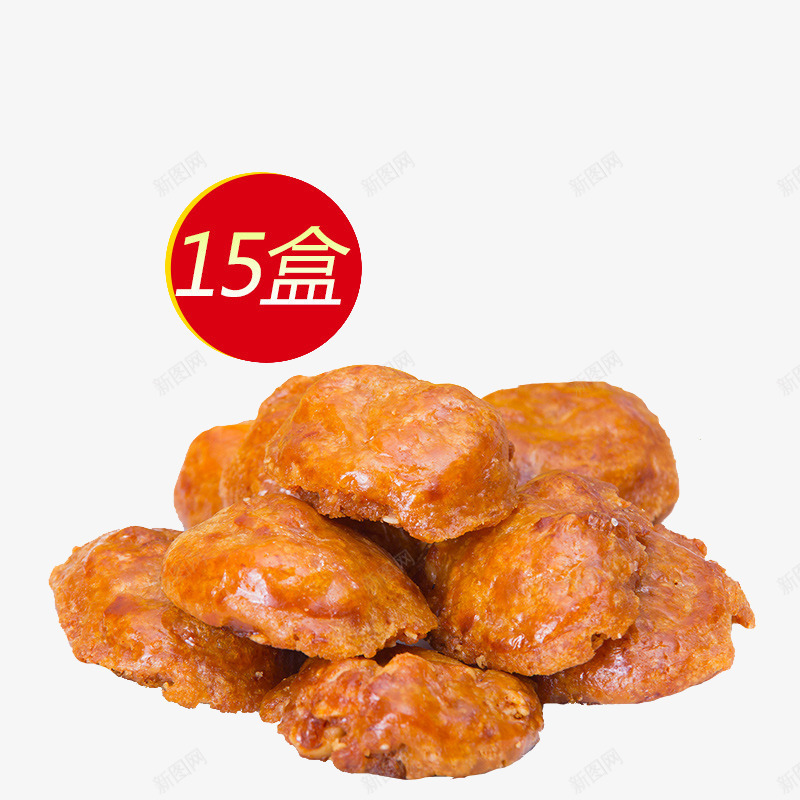 广州口味鸡子饼png免抠素材_新图网 https://ixintu.com 下午茶 传统糕点 广东特产 点心 特产零食 鸡仔饼