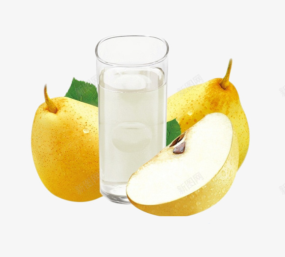 雪梨饮料片png免抠素材_新图网 https://ixintu.com 新鲜的水果 果汁 汁液 清热化痰 雪梨汁 饮料