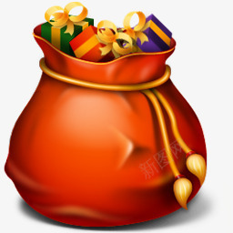 回收站满的图标png_新图网 https://ixintu.com bag bin christmas full garbage recycle recyclebin recycled santa trash 回收 圣诞老人的袋子 垃圾 完整的 本