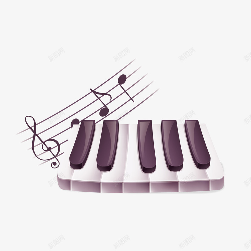 手绘音乐键盘矢量图eps免抠素材_新图网 https://ixintu.com png手绘 免抠图 卡通 钢琴 键盘 音乐 音符 黑白 矢量图