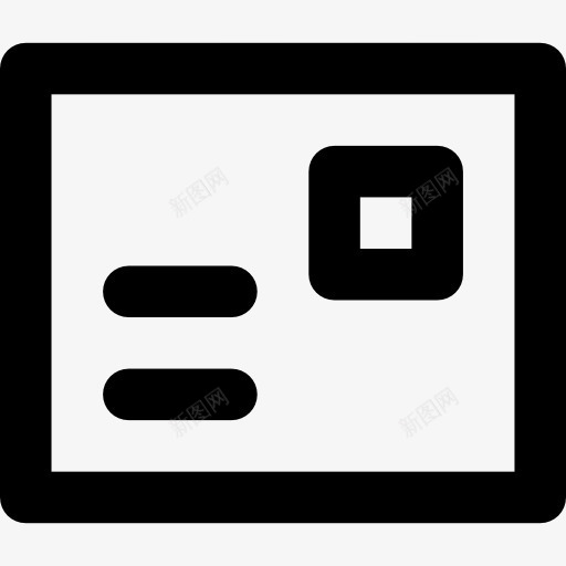 明信片图标png免抠素材_新图网 https://ixintu.com 卡 明信片 明信片的变体 贺卡