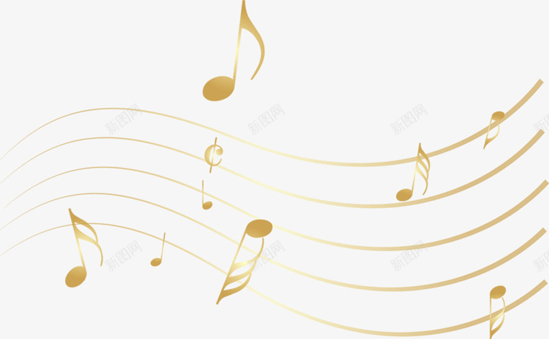 棕色漂浮音符装饰png免抠素材_新图网 https://ixintu.com 棕色 漂浮 装饰 音符