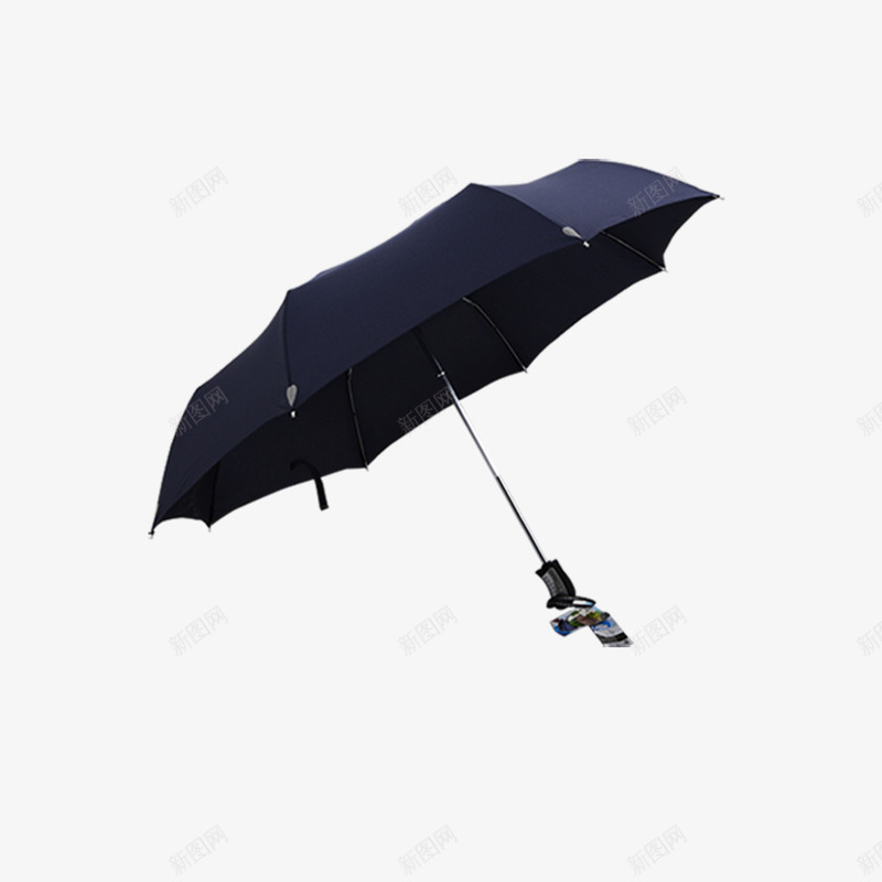 黑色遮阳伞png免抠素材_新图网 https://ixintu.com 下午 大方 实物 折骨伞 雨伞 高档