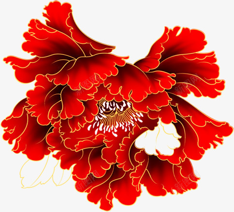 富贵花元旦文艺晚会png免抠素材_新图网 https://ixintu.com 元旦 富贵 文艺 晚会 金色花开富贵