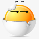 微笑表情卡通翻白眼png免抠素材_新图网 https://ixintu.com 可爱 可爱表情 微笑表情 恶搞 淘宝表情图片 滑稽 翻白眼