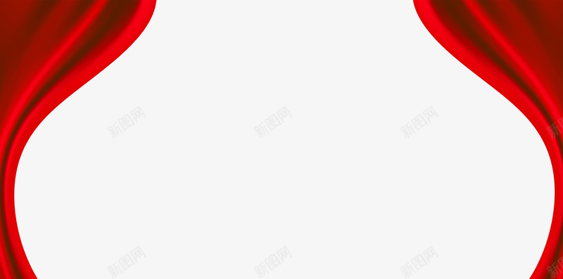 喜庆舞台红色帷幔窗帘png免抠素材_新图网 https://ixintu.com 喜庆 帷幔 窗帘 红色 舞台
