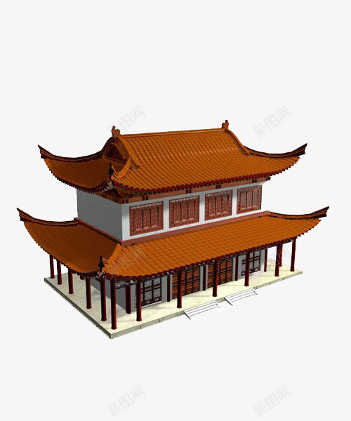古风png免抠素材_新图网 https://ixintu.com 中国风 古典屋檐 古建筑 房檐 房檐素材大全