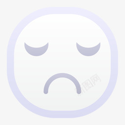 难过白色小人的表情图标png_新图网 https://ixintu.com png 图标 小人 白色 表情 难过