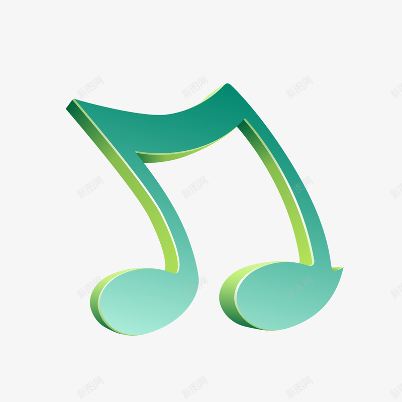 音符样式绿色png免抠素材_新图网 https://ixintu.com 样式 绿色音符 音符 音符样式绿色 音符绿色