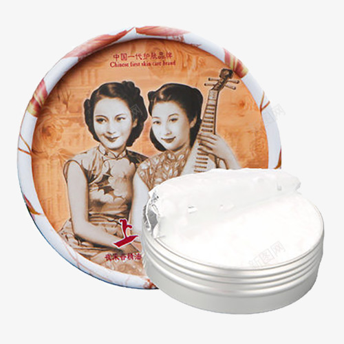 上海女人夜来香水润滋养雪花膏png免抠素材_新图网 https://ixintu.com 国货 夜来香 护肤 美妆 雪花膏