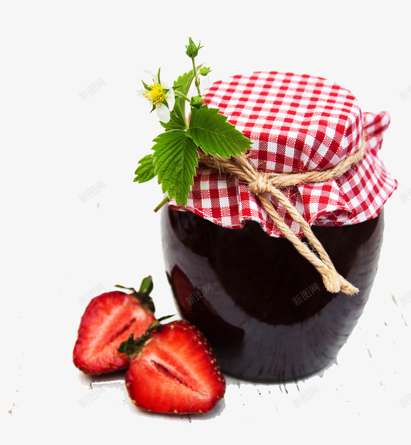 草莓酱png免抠素材_新图网 https://ixintu.com 早餐 果酱 植物 水果酱 甜品 甜食 美食 自制水果酱 自制草莓酱 西餐辅料 食物原料 餐饮美食