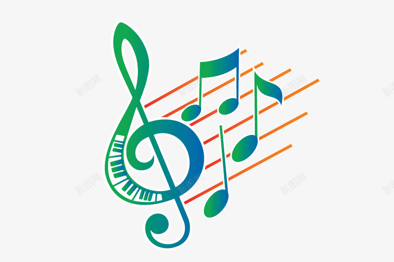 卡通简约音乐音符装饰广告png免抠素材_新图网 https://ixintu.com 包装设计 广告设计 彩绘音符 清新简约音符设计 音乐艺术装饰 音符插画 音符符号装饰 音符花边