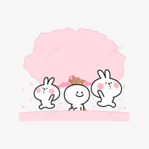 表情包之兔图标png_新图网 https://ixintu.com 卡通 卡通人物 图标 彩绘 手绘 插画 表情包 表情包之兔 迷你兔子
