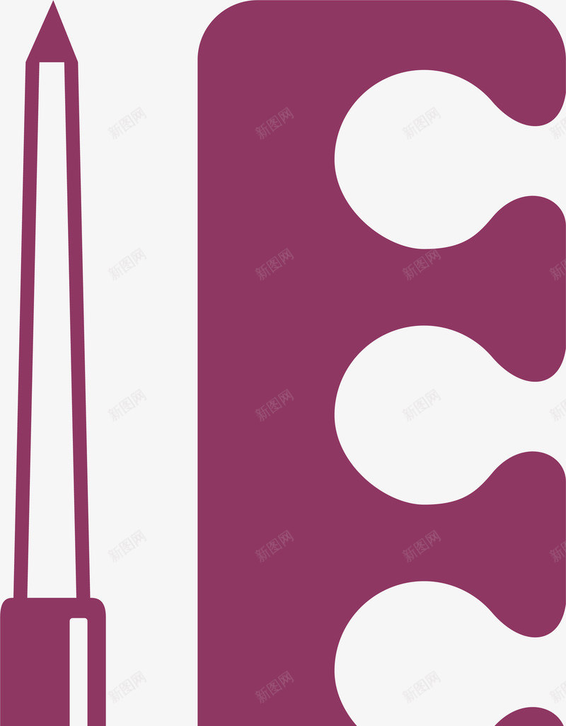 化妆品icon图标png_新图网 https://ixintu.com 化妆品icon 化妆品图标 卡通图标 图标 扁平图标 眉笔 网页图标
