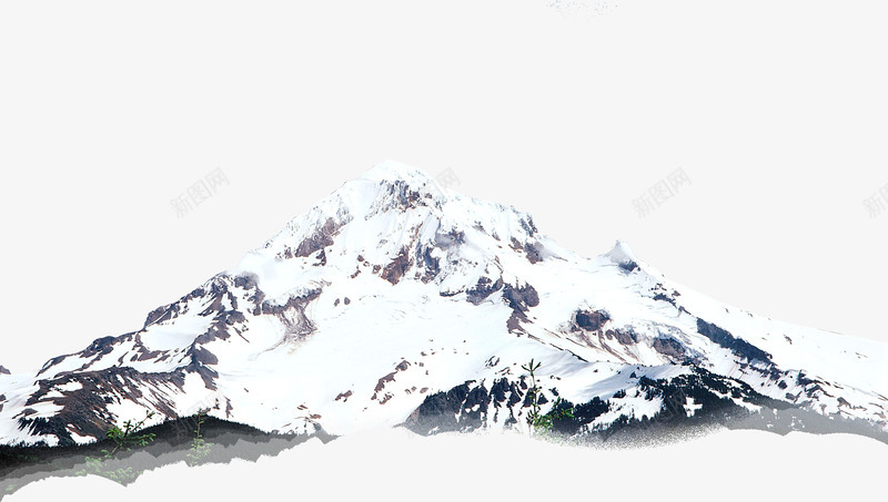 摄影雪山之巅山峰png免抠素材_新图网 https://ixintu.com 山峰 摄影 雪山