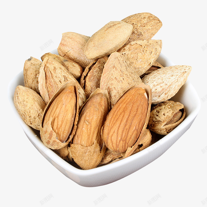 零食干果png免抠素材_新图网 https://ixintu.com 大果仁 实物 宣传素材 扁桃仁