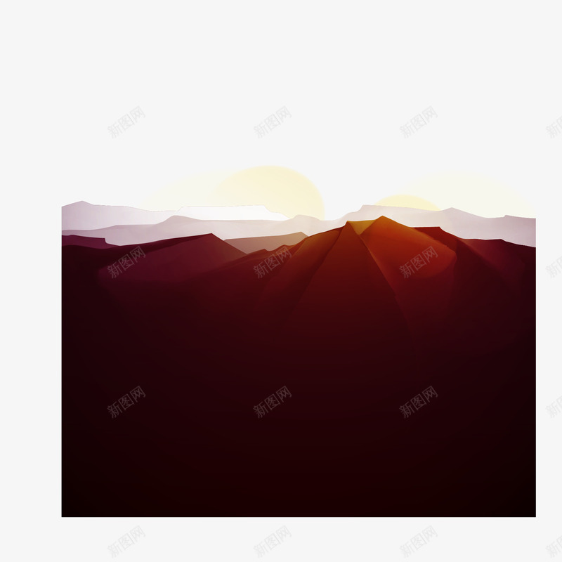 几何山脉矢量图eps免抠素材_新图网 https://ixintu.com 三角形 几何 几何山脉 大山 山 山峰 山脉 直角山 雪山 高山 矢量图