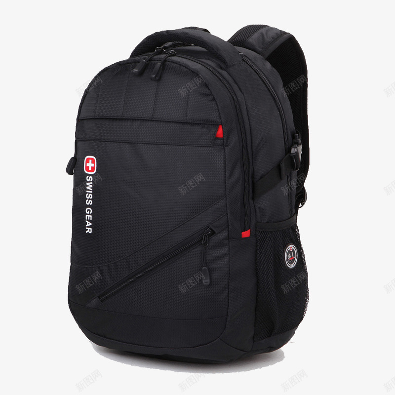 瑞士军刀背包男女背包png免抠素材_新图网 https://ixintu.com swissgear 产品实物 休闲包 双肩包 双肩背 商务背包 多功能背包 旅游包 电脑包