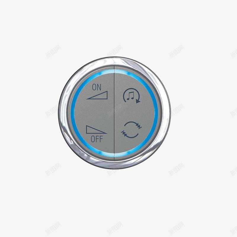 拉丝银开关按钮png免抠素材_新图网 https://ixintu.com 开关 拉丝 拉丝开关 拉丝银 按钮 金属 金属按钮 银色