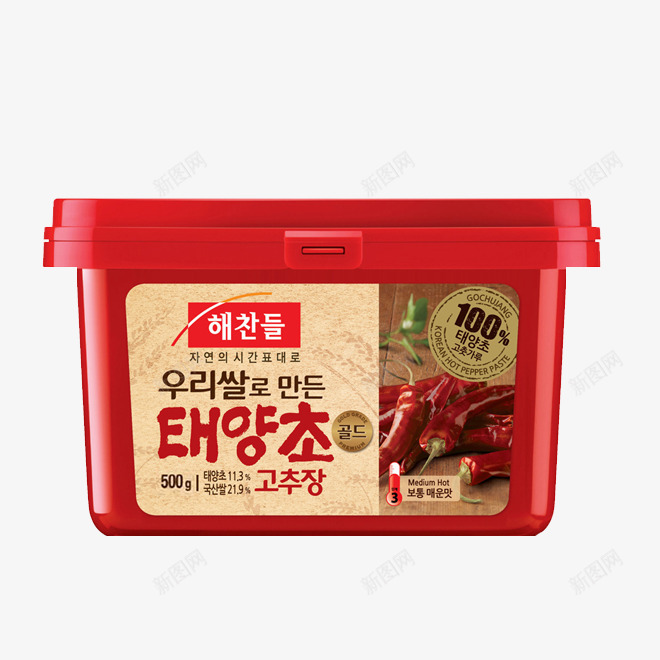正宗韩式甜味辣酱png免抠素材_新图网 https://ixintu.com 产品实物 拌面酱 甜辣酱 辣椒酱 酱料瓶 韩国辣酱 韩式辣椒酱