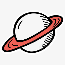 简笔画地球png免抠素材_新图网 https://ixintu.com 卡通地球 宇宙星球 简笔画