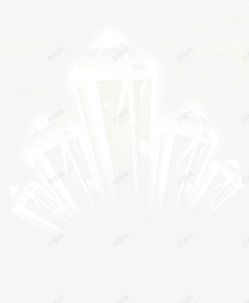 漂亮的水晶柱效果元素png免抠素材_新图网 https://ixintu.com 元素 效果 水晶 漂亮