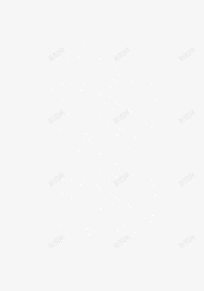 漂浮的雪花点png免抠素材_新图网 https://ixintu.com 圣诞节 小清新 白色 雪花点