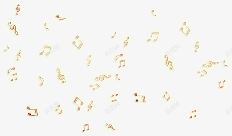 音符背景png免抠素材_新图网 https://ixintu.com 图案 符号 背景 音符