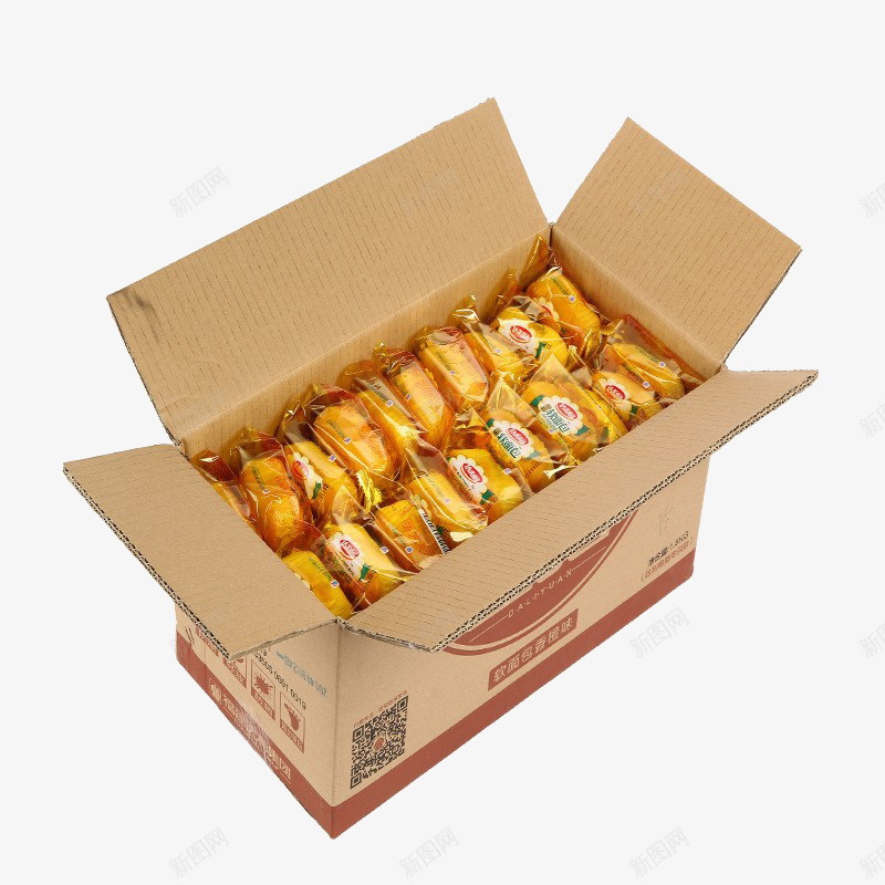一箱小面包png免抠素材_新图网 https://ixintu.com 产品实物图 休闲食品 小面包 达利园