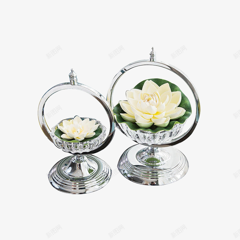 新古典花篮png免抠素材_新图网 https://ixintu.com 产品实物 欧式摆件 水晶装饰品 玻璃工艺品