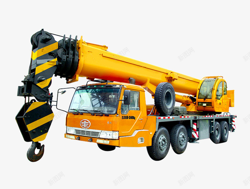 吊臂货车png免抠素材_新图网 https://ixintu.com 交通工具 吊臂 工地 机械臂 物流 货车 运输