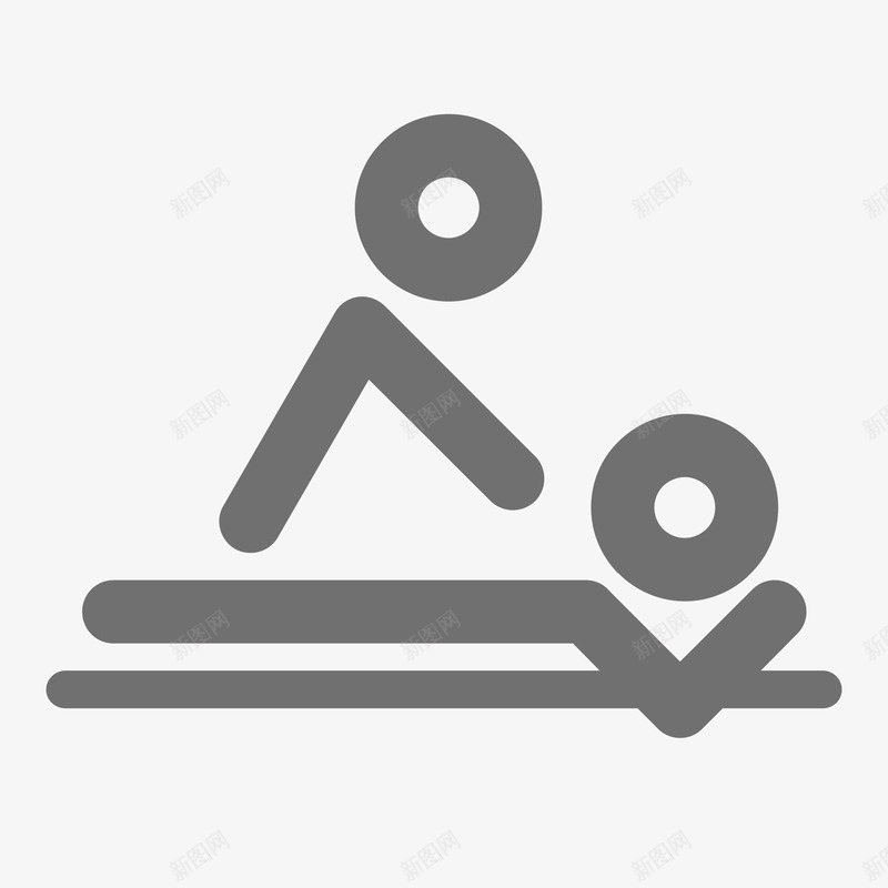 伸手拉游泳的人图标png_新图网 https://ixintu.com icon 人 游泳 陪护