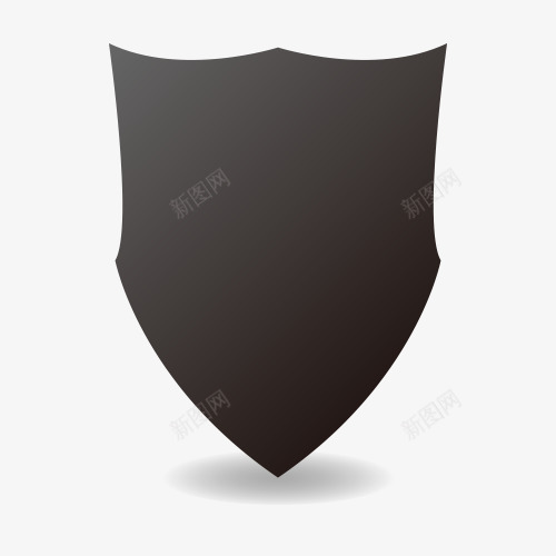 黑色黑暗之盾图标png_新图网 https://ixintu.com 保护 安全 病毒 盾牌 防守 防火墙 防病毒 黑 黑暗之盾