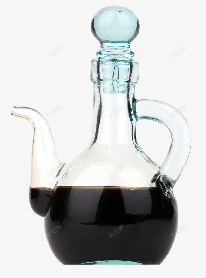 实物老陈醋png免抠素材_新图网 https://ixintu.com 老陈醋 调料 醋 醋壶 食品