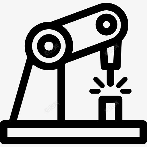 机械图标png_新图网 https://ixintu.com 工业 工厂 技术 机械 自动化