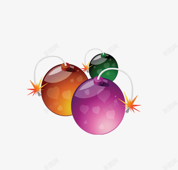 卡通圣诞鞭炮png免抠素材_新图网 https://ixintu.com 卡通 圣诞节 挂饰 装饰 鞭炮