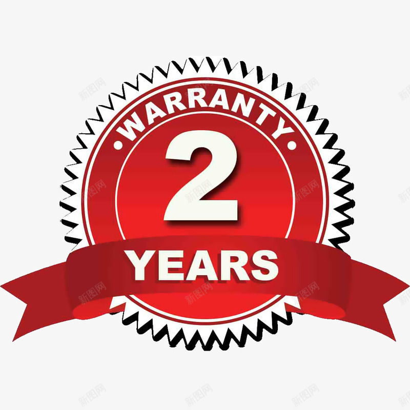 红色齿轮立体飘带2年质保标志免图标png_新图网 https://ixintu.com 2年质保 保修 售后 图标 奖牌 徽章 标志 红色 红色齿轮立体飘带2年质保标志免抠免费下载 质保 飘带 齿轮