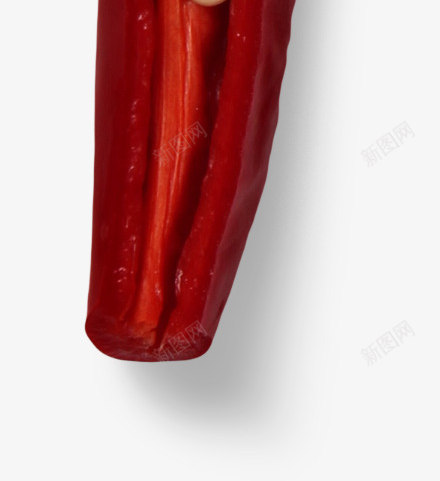 这是切开的红辣椒png免抠素材_新图网 https://ixintu.com 切开 火辣辣 红色 辣椒