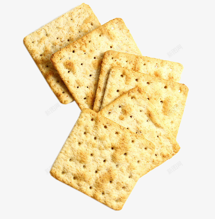 苏打饼干png免抠素材_新图网 https://ixintu.com 零食 食物 饼干