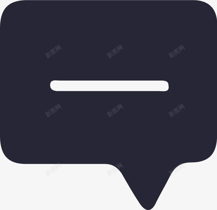 聚交导航栏icon会话点击图标png_新图网 https://ixintu.com
