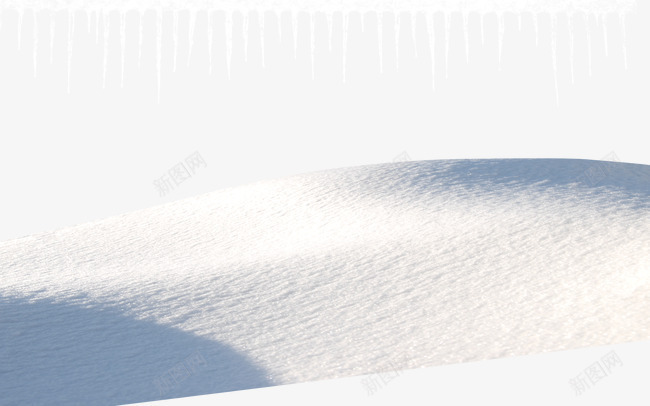 圣诞节白雪png免抠素材_新图网 https://ixintu.com 圣诞节 白色 简约 节日 雪景