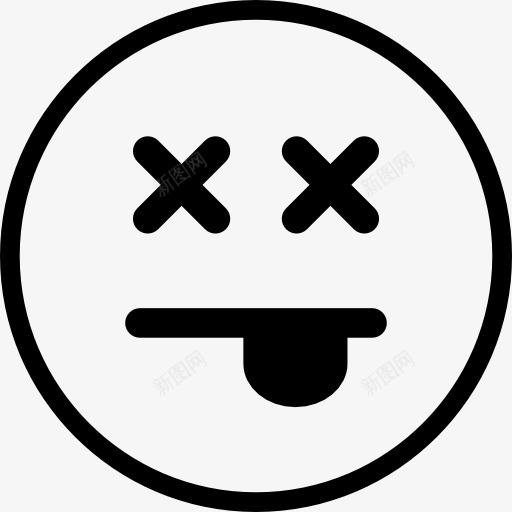 舌图标png_新图网 https://ixintu.com 人 微笑 情感 情绪 接口 笑脸 脸 舌 表情