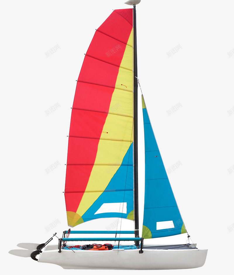 海上帆船运动png免抠素材_新图网 https://ixintu.com 体育 奥运项目 帆船 水上运动