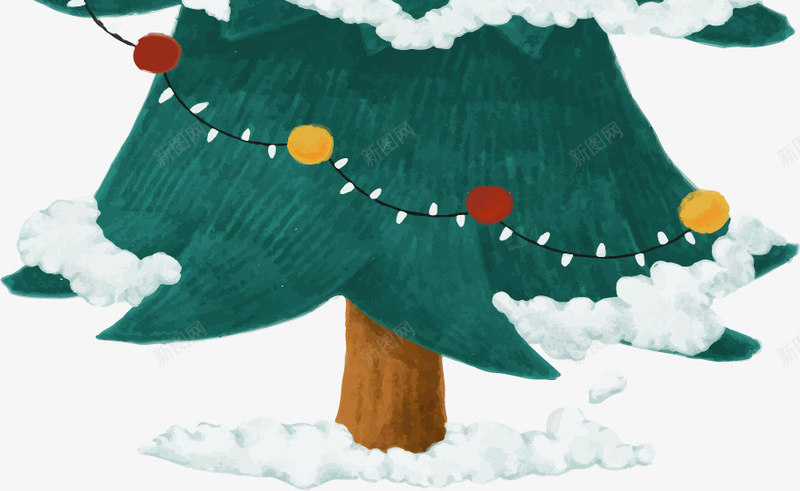 圣诞节下雪圣诞树矢量图ai免抠素材_新图网 https://ixintu.com 下雪圣诞树 圣诞快乐 圣诞树 圣诞节 圣诞节快乐 矢量png 矢量图