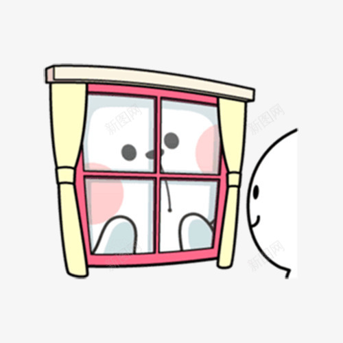 迷你兔子图标png_新图网 https://ixintu.com 卡通 卡通人物 图标 彩绘 手绘 插画 表情包 迷你兔子