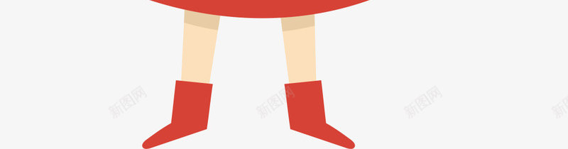 可爱的小女孩png免抠素材_新图网 https://ixintu.com 卡通 圣诞帽 外国小朋友 女孩