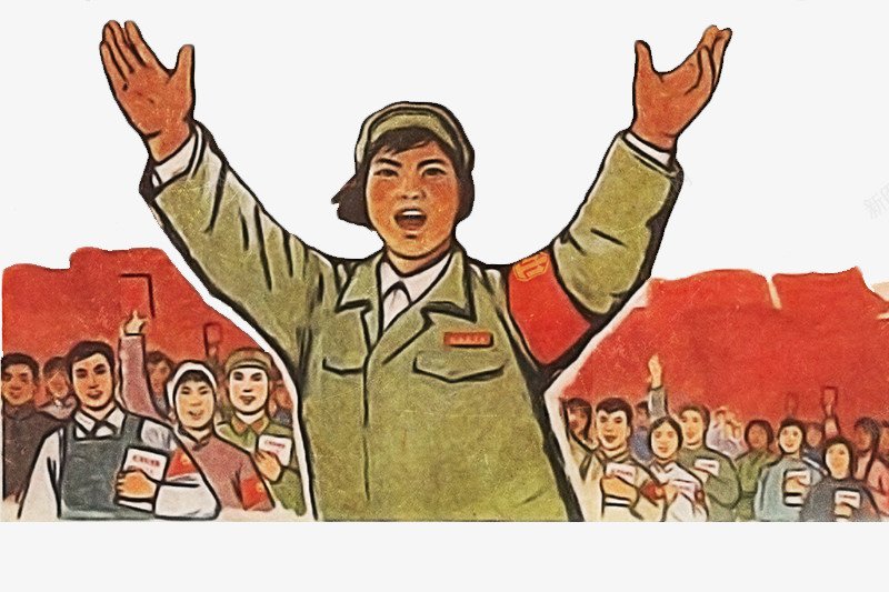 红色革命配图png免抠素材_新图网 https://ixintu.com 中国风 字报 宣传 广告 红色大字报 装饰 配图