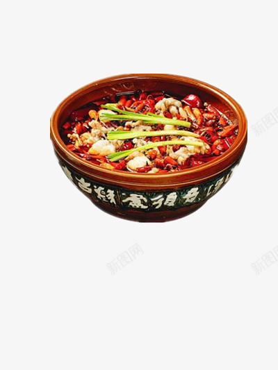 香辣牛蛙png免抠素材_新图网 https://ixintu.com 美食 肉 辣椒 食物