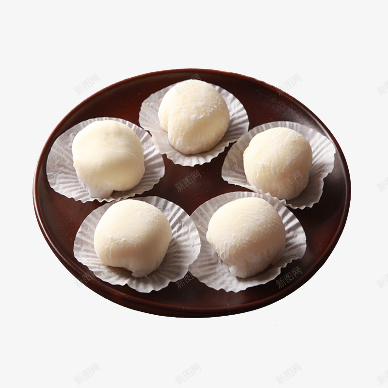 手工雪媚娘png免抠素材_新图网 https://ixintu.com 产品实物 传统糕点 免抠PNG 手工雪媚娘免抠PNG 糕点 糯米粉 糯米糍 网红零食 美食