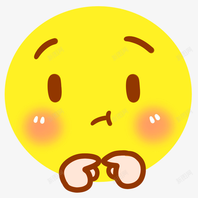 黄色卡通表情月亮装饰图案png免抠素材_新图网 https://ixintu.com 免抠PNG 卡通 可爱 月亮 表情 装饰图案 黄色